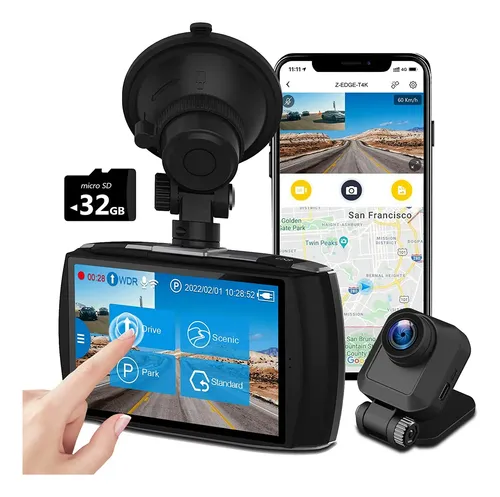 Dashcam 4 Canales NHOPEEW - 1080P + Visión Nocturna Y Tarjeta 64GB Incluida
