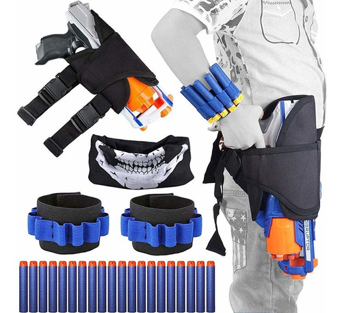 Oumuamua Kids Tactical Nerf Cinturón Kit De Fundas Para Bols