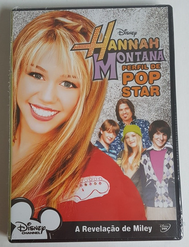 Dvd Hannah Montana Perfil De Pop Star Original Lacrado 