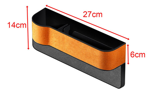 Organizador De Relleno Para Lado Del Conductor Naranja