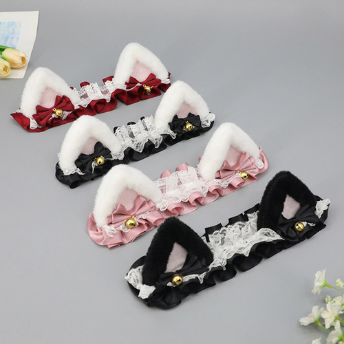 Tiara De Orelha De Gato (4 # Molde) Para Gatinho Ou Orelhas