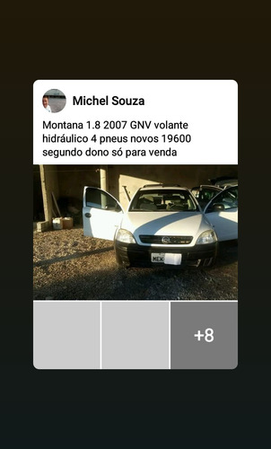 Chevrolet Montana 2007 1.8 Conquest Flex Power 2p