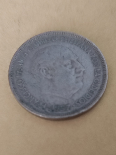 Moneda 25 Pesetas Año1957