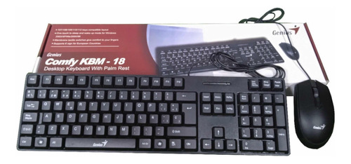 Combo Teclado Y Mouse Genius Confusión Kbm-18