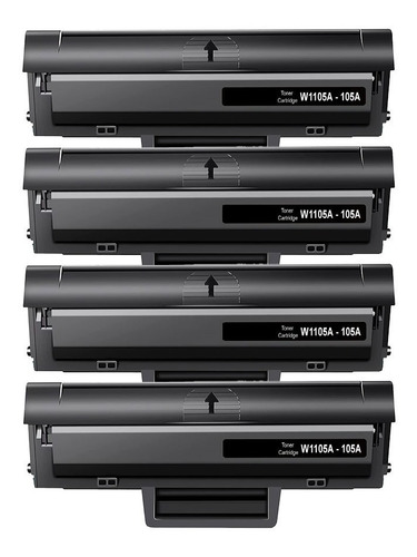 4 cartuchos de tóner P/ HP 1105a 105a 107w Mfp 135a 135a 137fn M135a