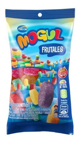 Mogul Gomitas Frutales Caja 10u  50g C/u