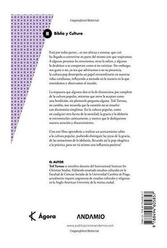 Pop-ologeticao Acercarnos A La Cultura Pop Desd, De Ted Tur. Editorial Publicaciones Andamio En Español