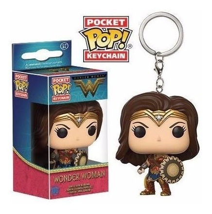 Llavero Funko Pop Wonder Woman /  Mujer Maravilla Original