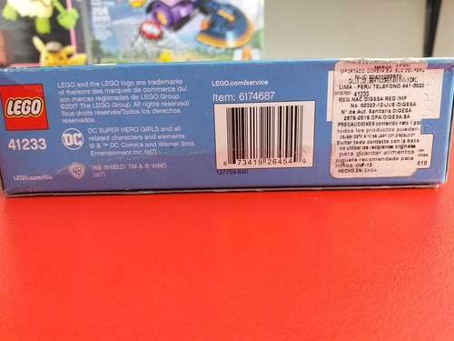 Imagen 7 de 7 de Lego - Dc Super Hero Girls Tanque De Lashina41233 ¡original!