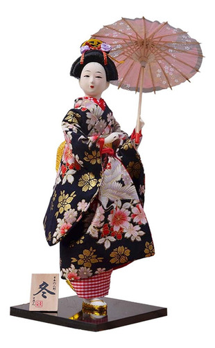 Geisha Japonesa, Muñeca Geisha Asiática, Kabuki Antiguo