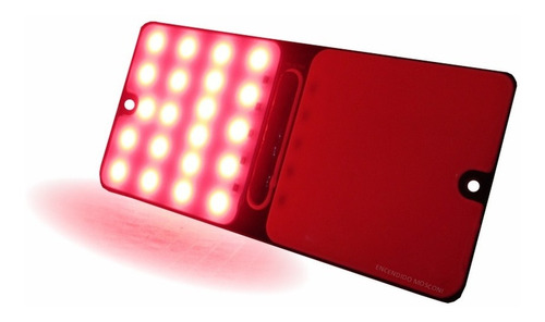 Imagen 2 de 7 de Faros Led Trailer 12v Chato Sumergible Off Road Chico