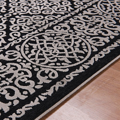 Tapete Belga Prime 1,40 X 2,00 Des. 003/preto