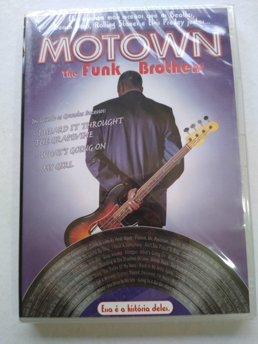Imagem 1 de 1 de Motown The Funk Brothers Dvd Original Lacrado