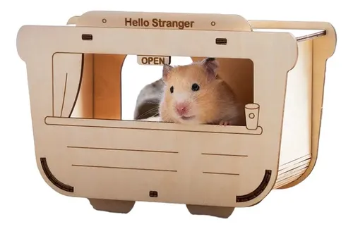 Casa, Cama Para Hamster, Juguete Para Roedor, Mascota