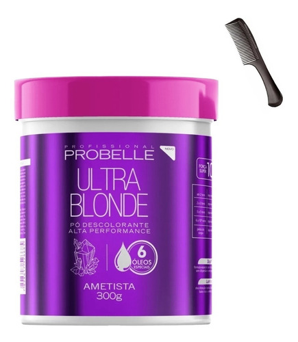 Pó Descolorante Probelle Ultra Blonde Ametista 300g