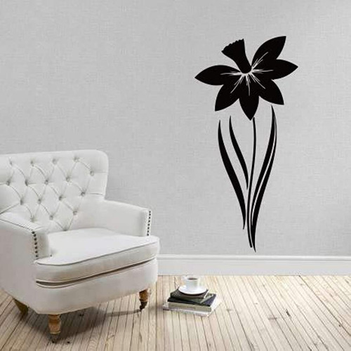 Vinilo Adhesivo Decorativo Pared Yoga Meditacion Flor 22