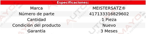 1 - Sensor Map Meistersatz Trax L4 1.8l Chevrolet 13-19