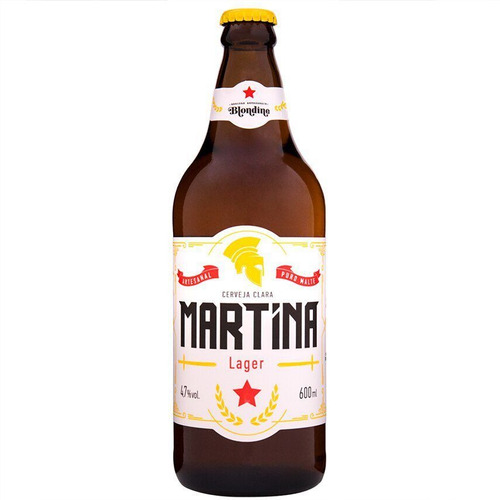 Cerveja Martina Lager 600ml