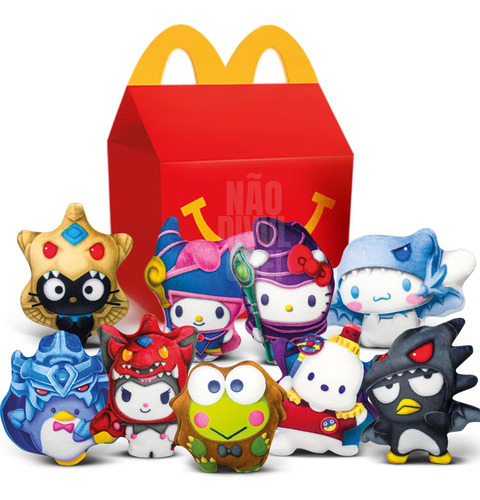 Boneco Tuxedosam Yu-gi-oh X Hello Kitty - Mcdonald's