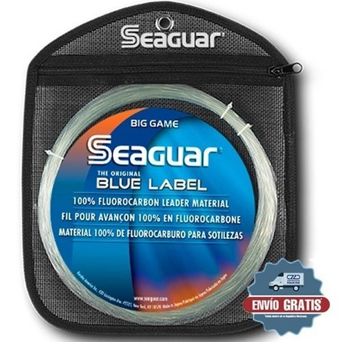 Líder Pesca Blue Label 200lbs 30yds - Seaguar 200fc30