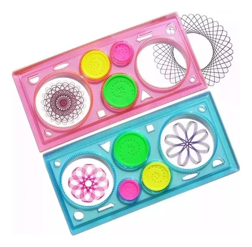 Kit Espirografos + Colores, Bolígrafos Alternative Y Plumas