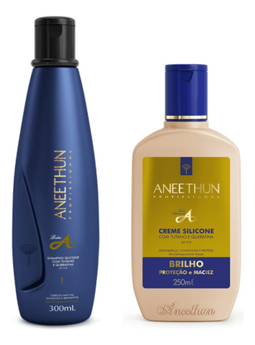 Kit Aneethun Linha A Shampoo 300ml + Creme 250ml