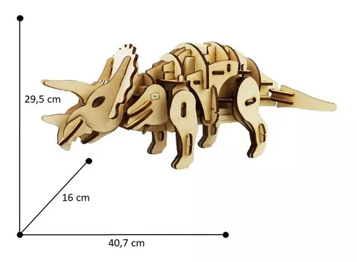 Quebra Cabeça 3D T-Rex Vs Triceratops Jurassic World 150 Peças Multikids -  BR2112