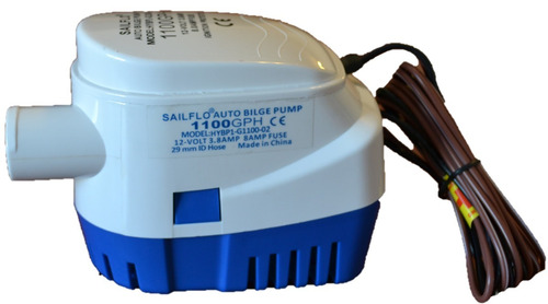 Bomba De Achique 12v 1100gph Automática Nautica Riego Rodant