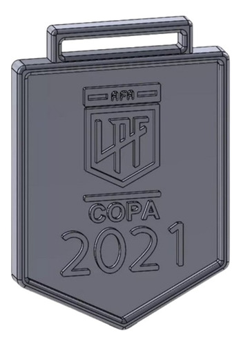 Medalla Campeón Colón Liga Prof Argentina 2021 Stl