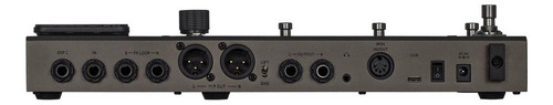 Pedalera multiefectos Mooer Ge 200 Pro para guitarra y bajo, color gris oscuro