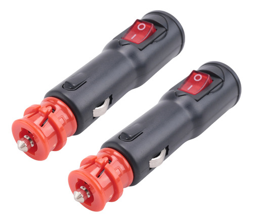 Adaptador De Corriente De 2 Piezas, Conector De 12 V Para Co