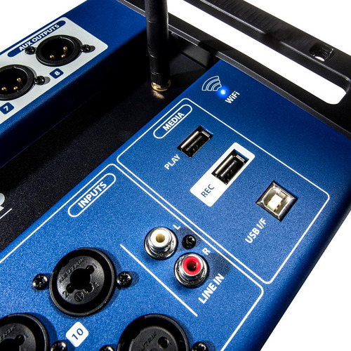 Mesa De Som Digital Soundcraft Ui24r Com Bag Acolchoada