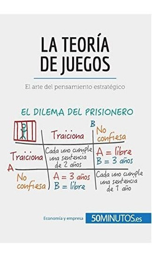 La Teoría De Juegos: El Arte Del Pensamiento Estratégico (gestión Y Marketing), De 50minutos, .. Editorial 50minutos, Tapa Blanda En Español, 2016