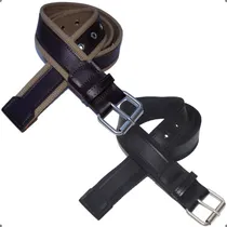 Comprar Kit 2 Cintos Masculino Lona 2 Bordas 4cm Couro Sintético L50 Cor Preto E Caki Desenho Do Tecido Liso Tamanho Calça 50 A 52 (comprimento 140cm)