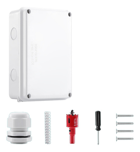 Caja De Terminales Para Exteriores, Caja De Plástico Con Sel