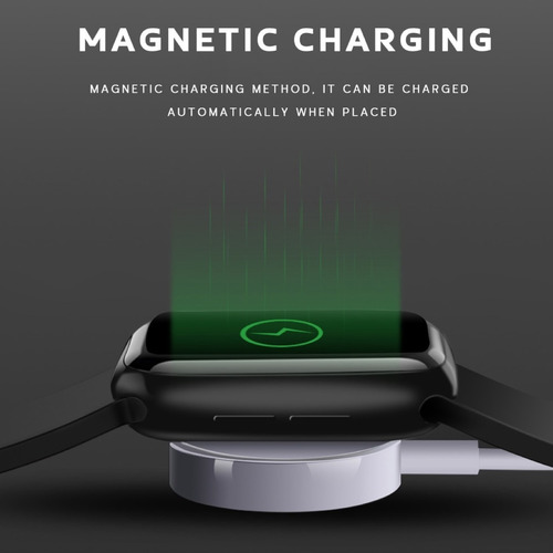 Imagen 5 de 7 de Cargador Magnético Para Apple Watch Series 2/3/4/5/6/7/se