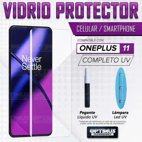 Vidrio Templado Uv Compatible Con Oneplus 11 5g 2023