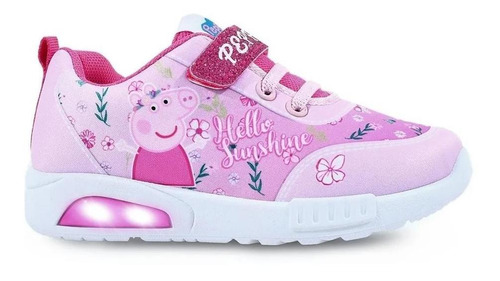 Footy Zapatillas Kids - Peppa Pig Con Lices 989