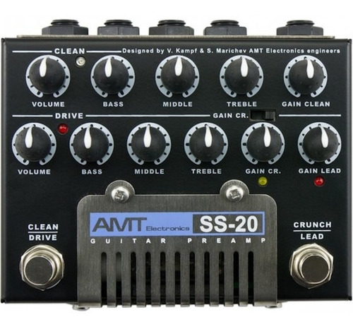 Amt Studio Series Ss-20 Pedal Preamplificador Para Guitarra