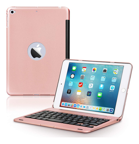 Onhi Funda De Teclado Inalmbrica Para iPad Mini 5/mini 4, Ca