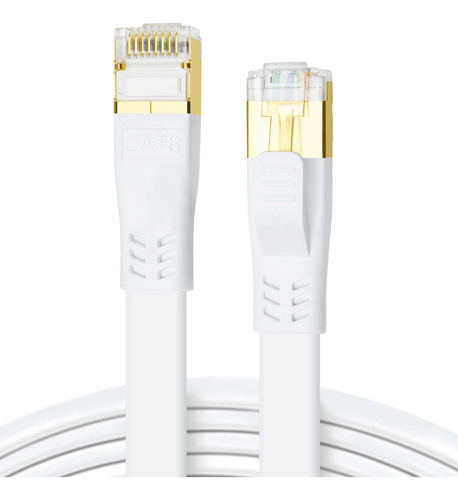 Cable Ethernet Cat 8, Velocidad De 20 Pies, 40 Gbps, 2000 Mh