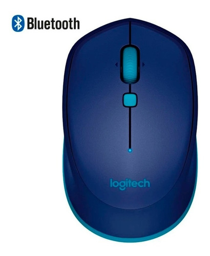 Imagen 2 de 4 de Mouse Bluetooth Logitech M535 Azul Celu Tablet Notebook Pc