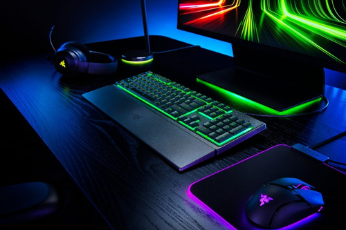 Teclado Gamer Razer Ornata V3 X - Rgb - Spanish Layout Color Negro Inglés