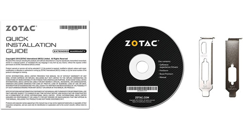 Placa De Video Zotac Geforce Gt 710 Ddr3 Pci-e2.0 Hdmi Vga