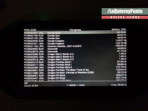 Adaptador Sd2vita + Memoria De 512gb Cargada De Juegos