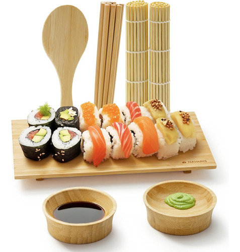 Kit De Fabricación De Sushi Para Principiantes, Juego De 16 