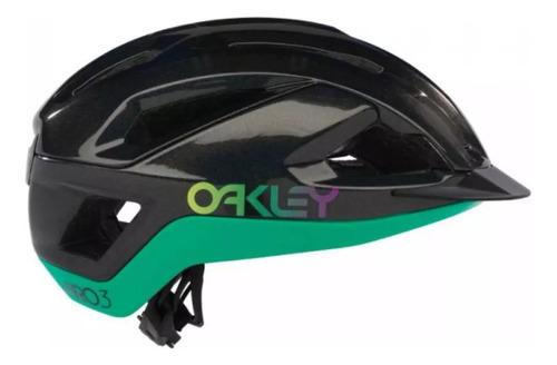 Casco Mtb Oakley Acc Aro 3 Allroad Negro Fos901117-03q