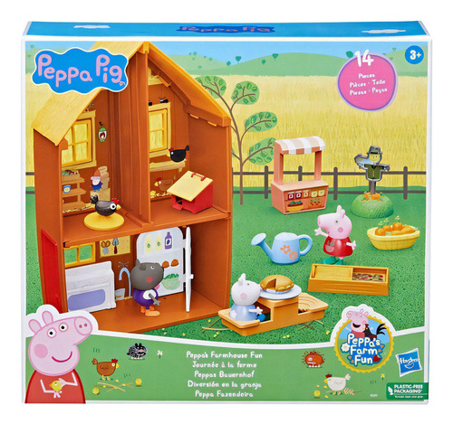 Peppa Pig - Diversión En La Granja - Set De Juego De Granja