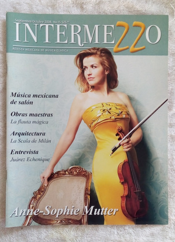 Revista Musica Clasica Intermezzo 09-08 Anne Sophie Mutter