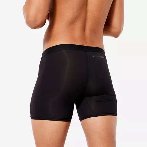 Calzoncillos bóxer running transpirable semilargo Hombre